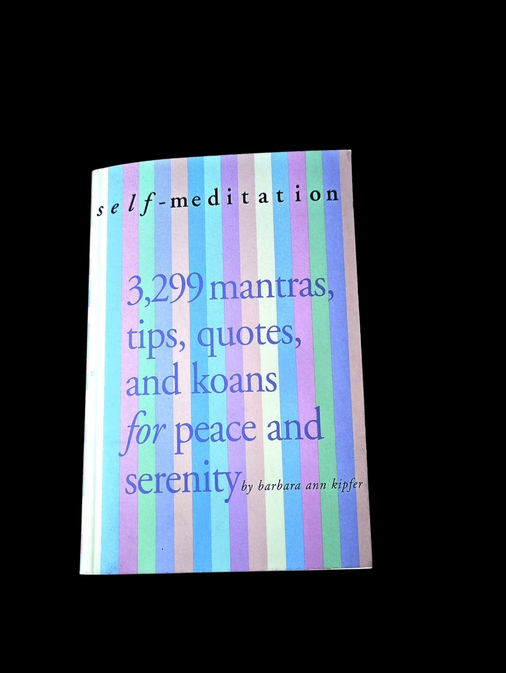 "5/$25" Paperback Small Self Meditation Book NWOT Pastel Colors